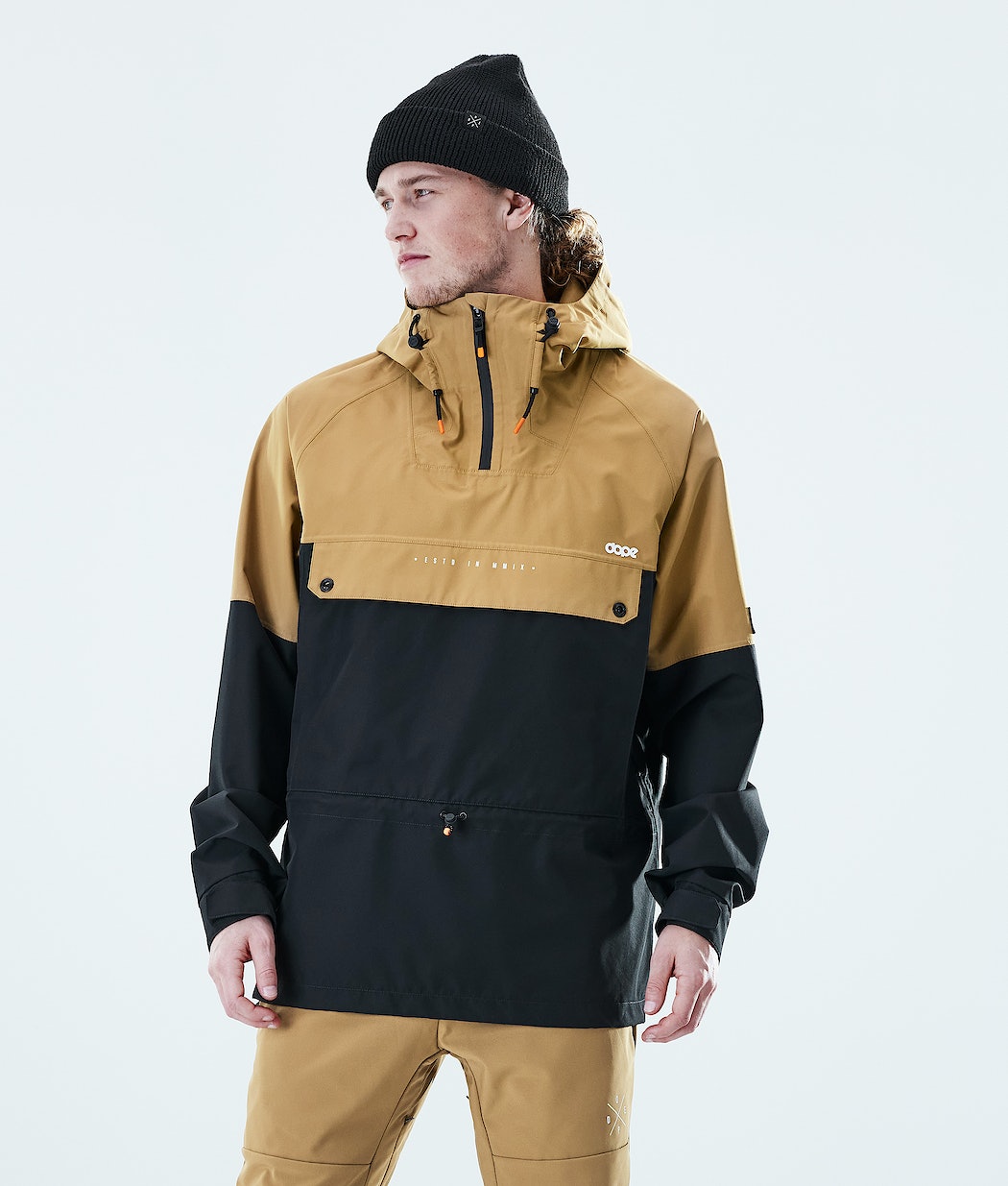 Dope Hiker Skijacke Herren Gold Schwarz | RZ7150682