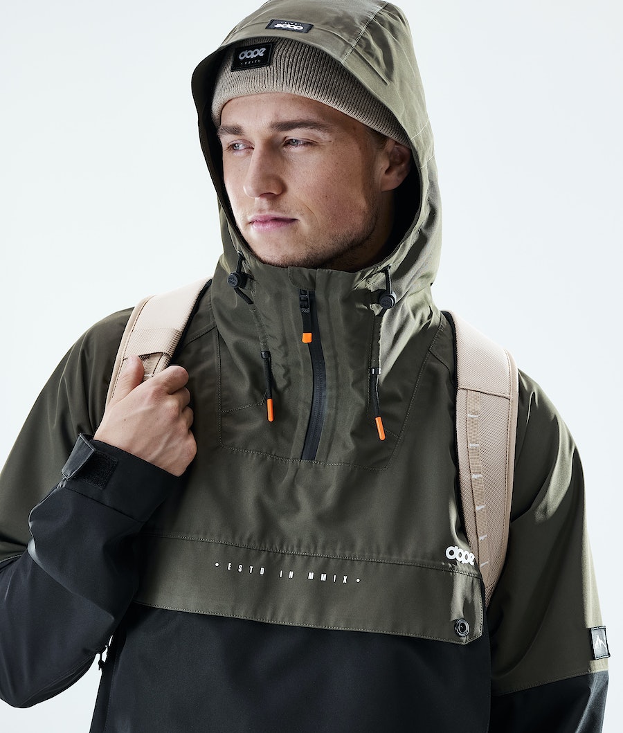 Dope Hiker Skijacke Herren Olivgrün Grün Schwarz | FY6427908