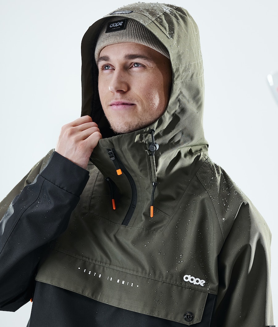 Dope Hiker Skijacke Herren Olivgrün Grün Schwarz | FY6427908