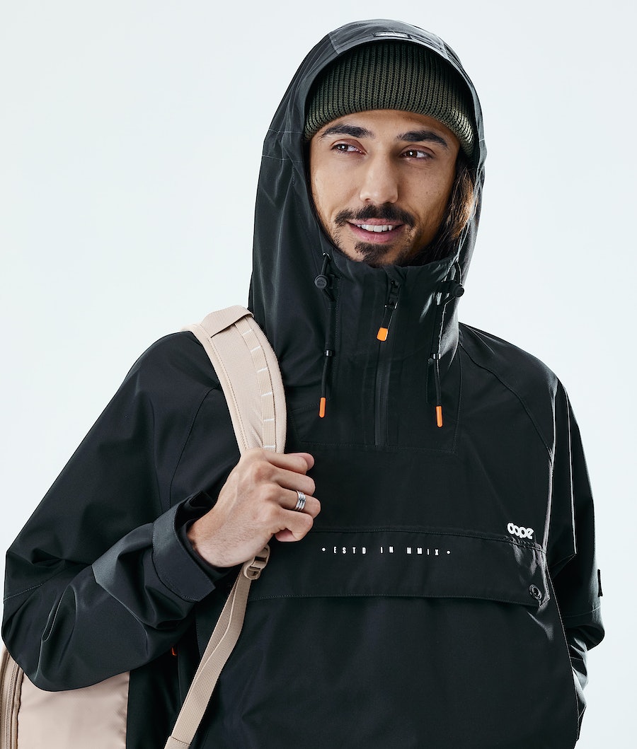 Dope Hiker Skijacke Herren Schwarz | SE0894532