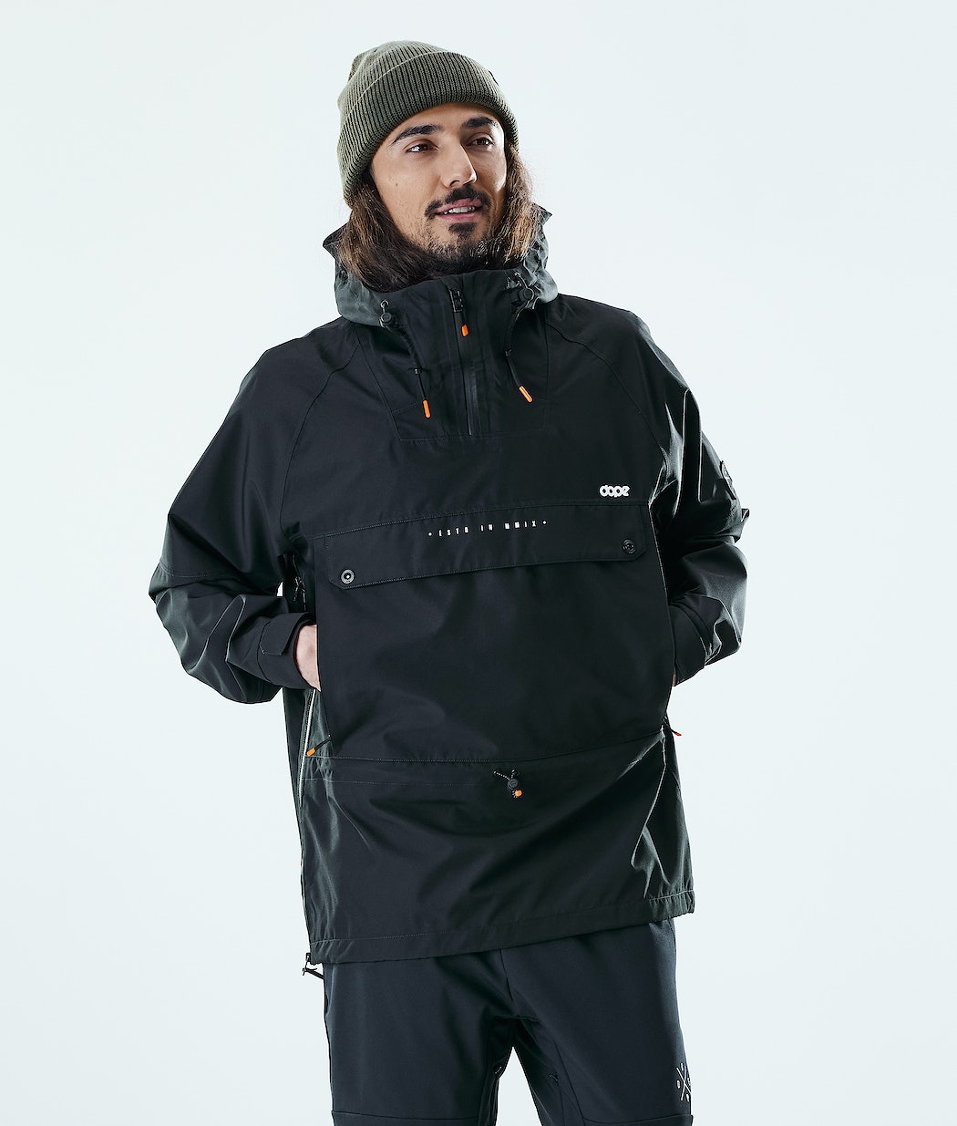 Dope Hiker Skijacke Herren Schwarz | SE0894532