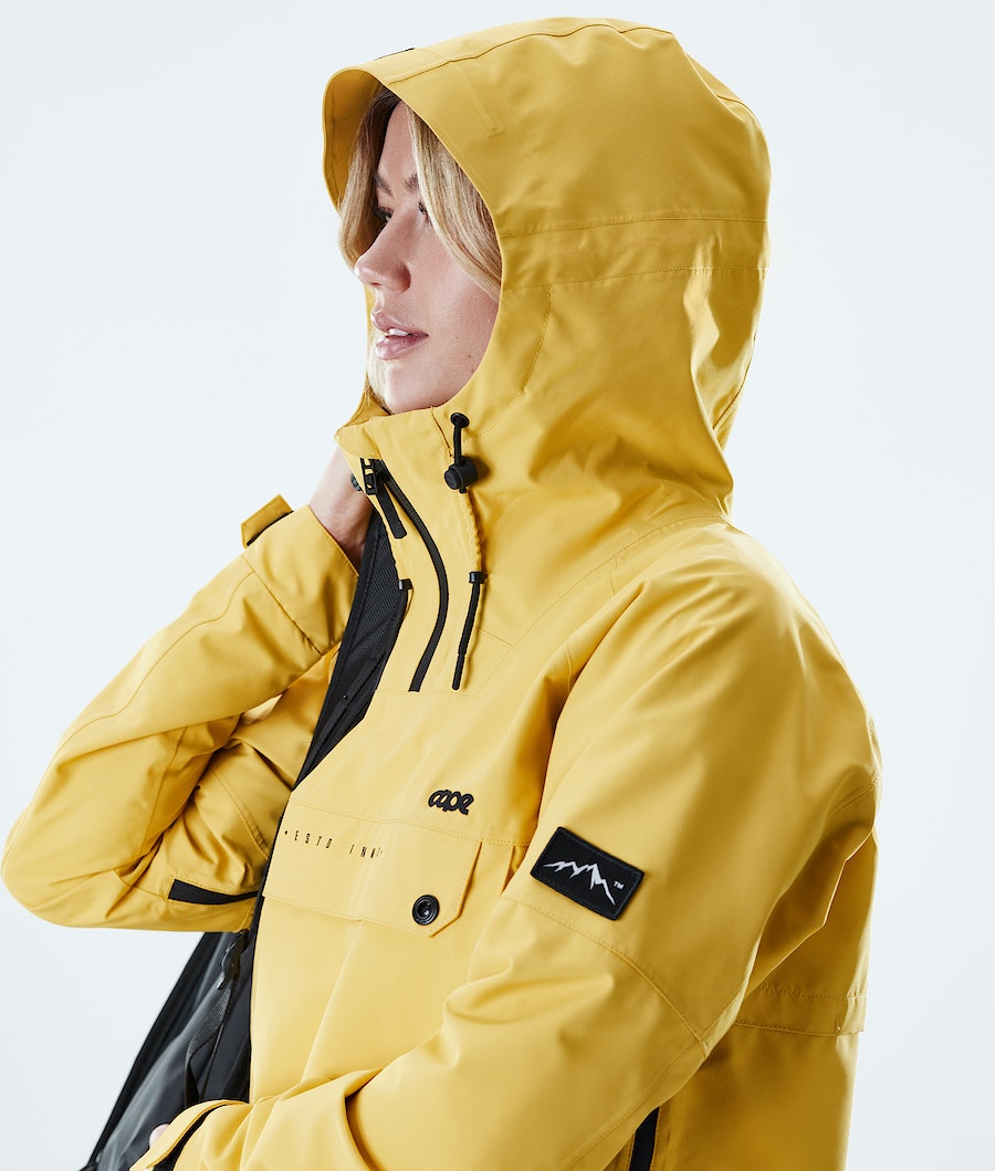 Dope Hiker W Skijacke Damen Gelb | EG8173024