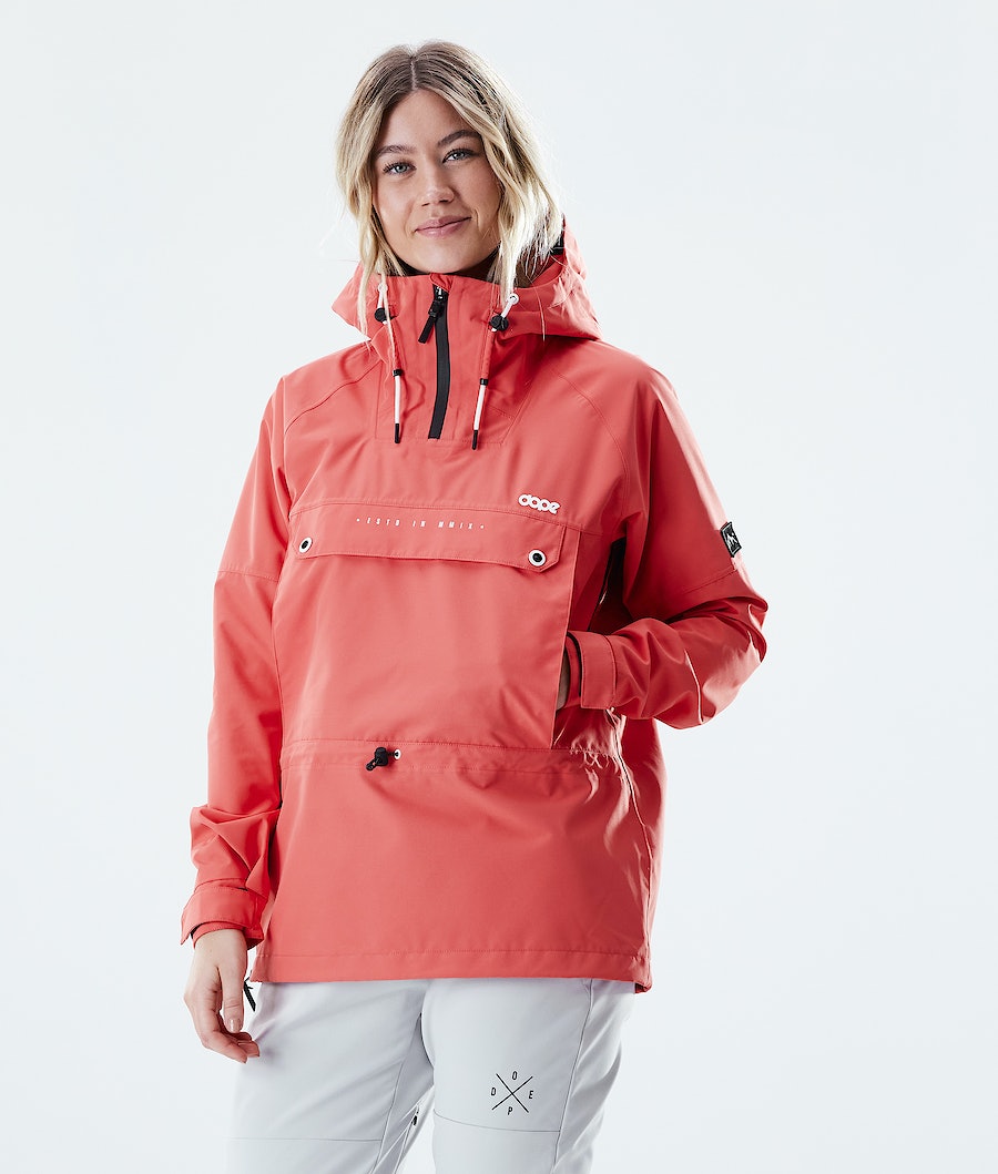 Dope Hiker W Skijacke Damen Koralle | ZA6928475