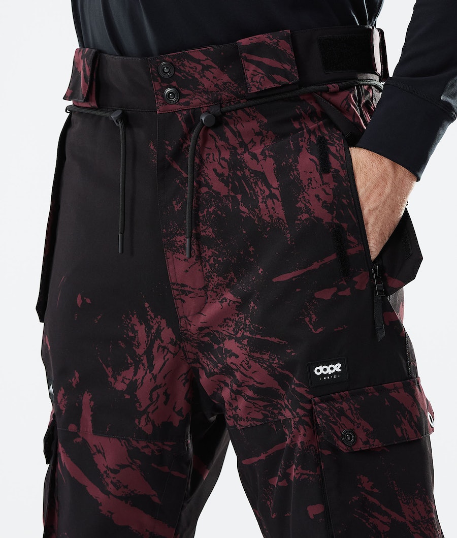 Dope Iconic 2021 Snowboardhosen Herren Bordeaux | NZ9123504