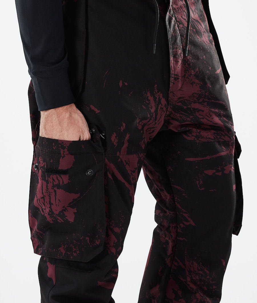 Dope Iconic 2021 Snowboardhosen Herren Bordeaux | NZ9123504