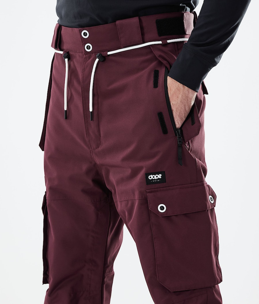 Dope Iconic 2021 Snowboardhosen Herren Bordeaux | SL4238509