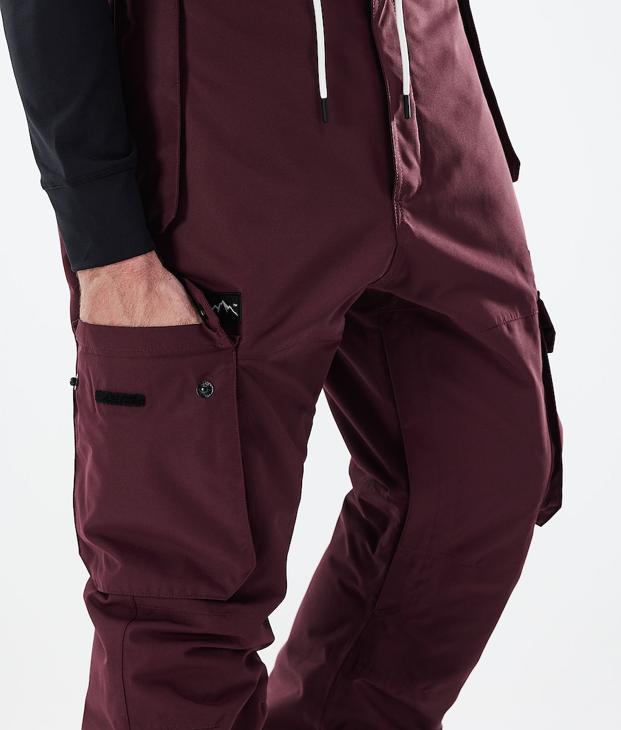 Dope Iconic 2021 Snowboardhosen Herren Bordeaux | SL4238509