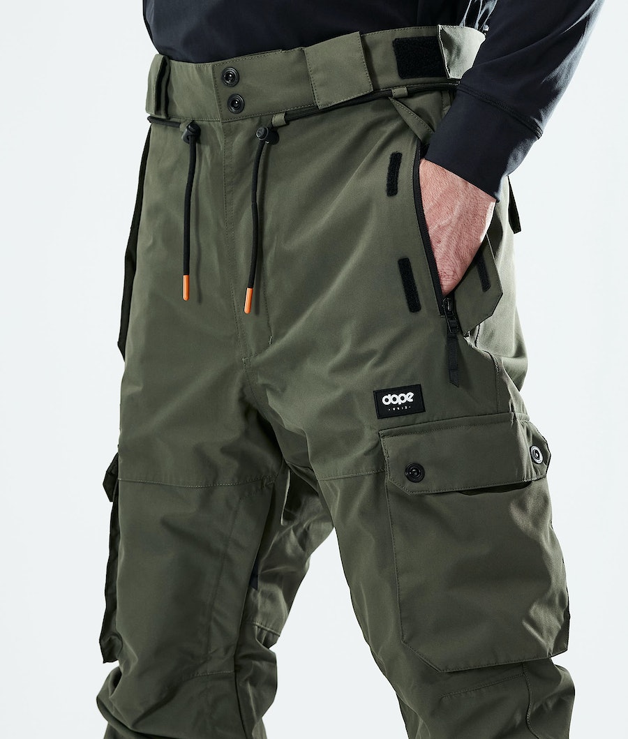 Dope Iconic 2021 Snowboardhosen Herren Olivgrün Grün | PM5408279