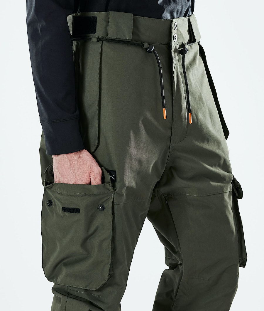 Dope Iconic 2021 Snowboardhosen Herren Olivgrün Grün | PM5408279