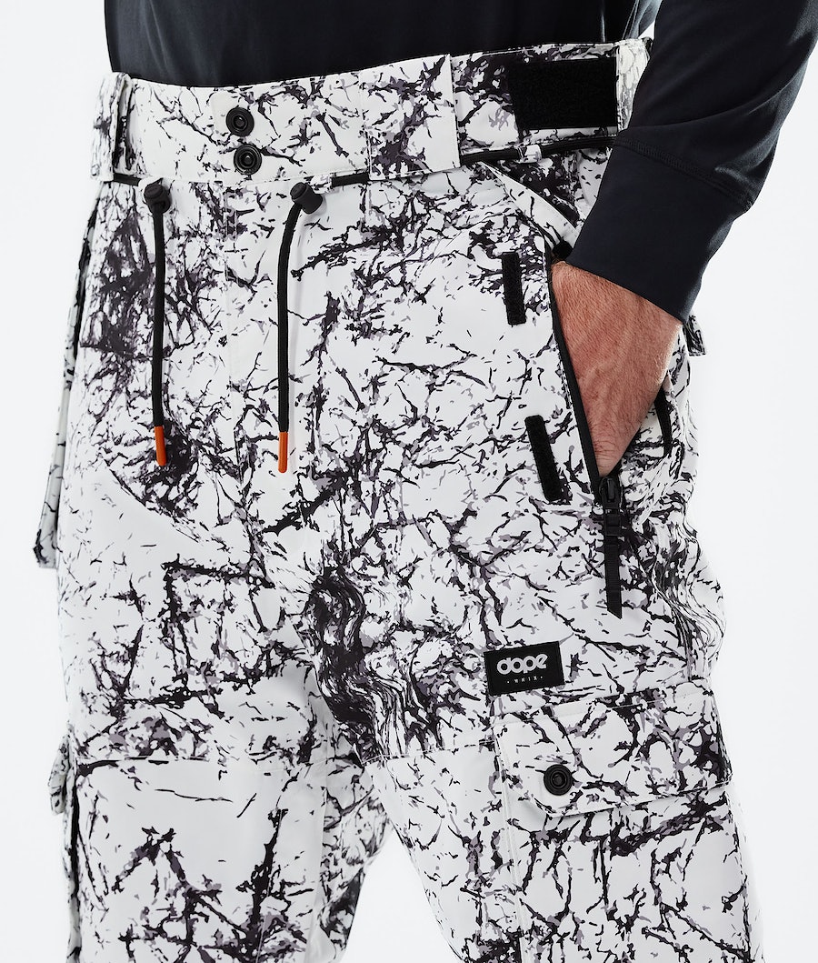 Dope Iconic 2021 Snowboardhosen Herren Weiß Schwarz | MB9410862