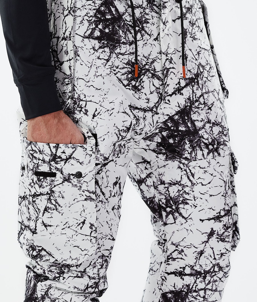 Dope Iconic 2021 Snowboardhosen Herren Weiß Schwarz | MB9410862