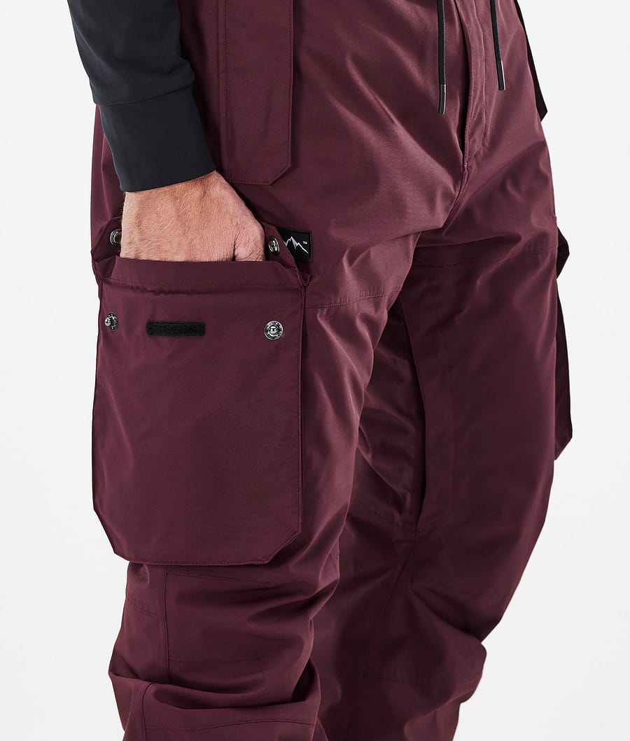 Dope Iconic Snowboardhosen Herren Bordeaux | ID3724965