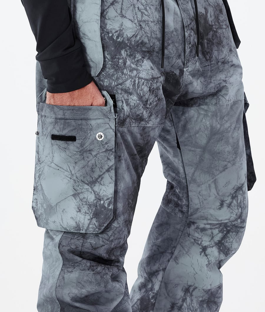 Dope Iconic Snowboardhosen Herren Grau Blau Schwarz | GF4312765