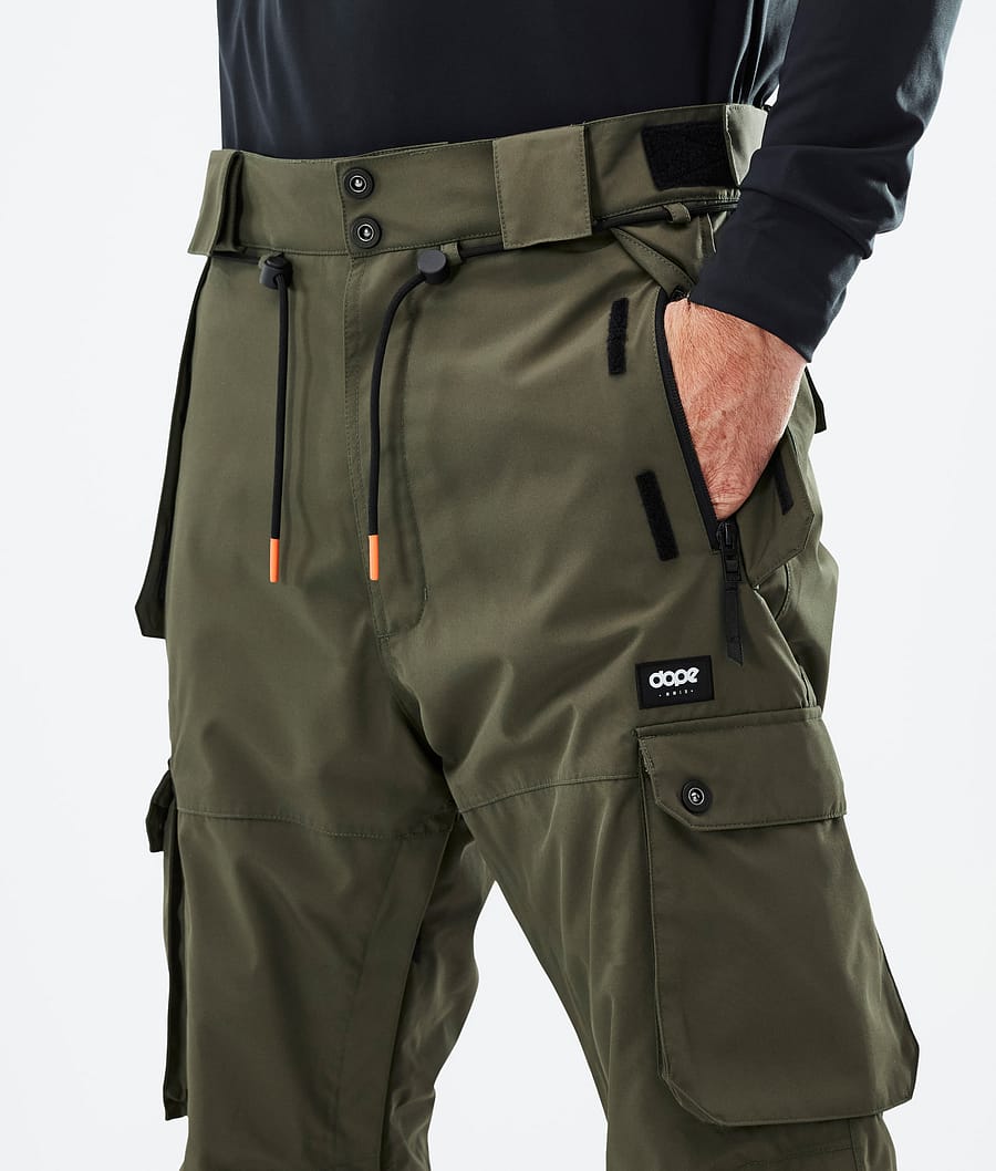 Dope Iconic Snowboardhosen Herren Olivgrün Grün | WI2536084