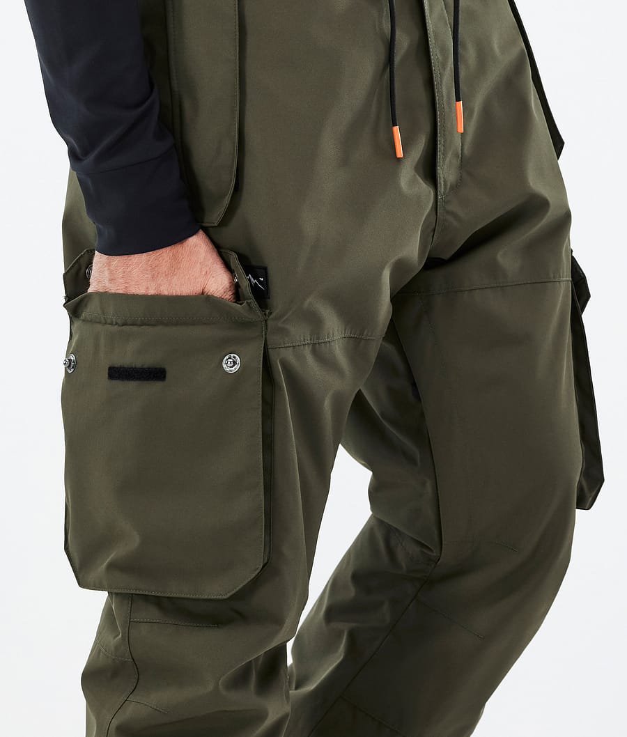Dope Iconic Snowboardhosen Herren Olivgrün Grün | WI2536084