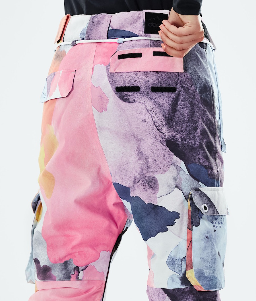 Dope Iconic W 2021 Snowboardhosen Damen Mehrfarbig Rosa | CG0873421
