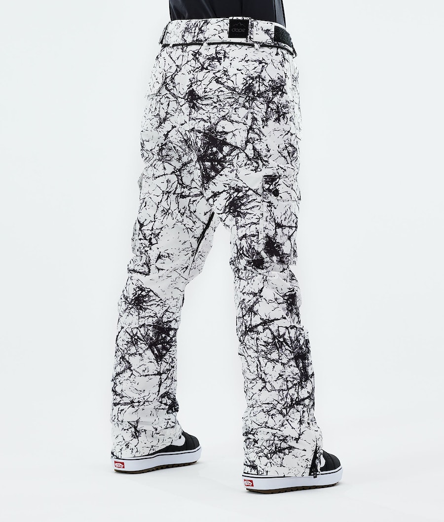 Dope Iconic W 2021 Snowboardhosen Damen Weiß Schwarz | DL5283794
