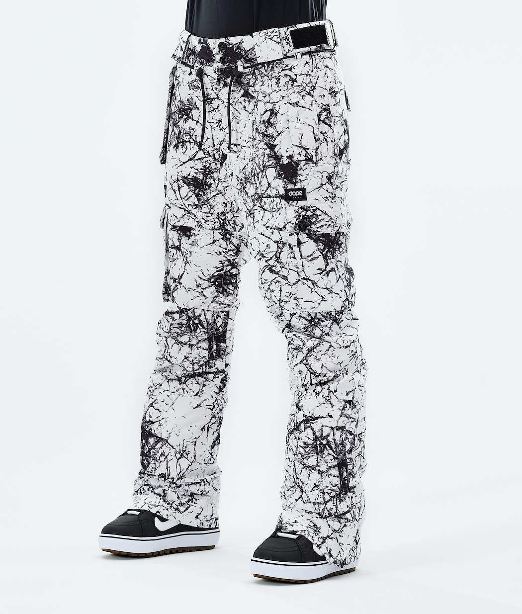Dope Iconic W 2021 Snowboardhosen Damen Weiß Schwarz | DL5283794