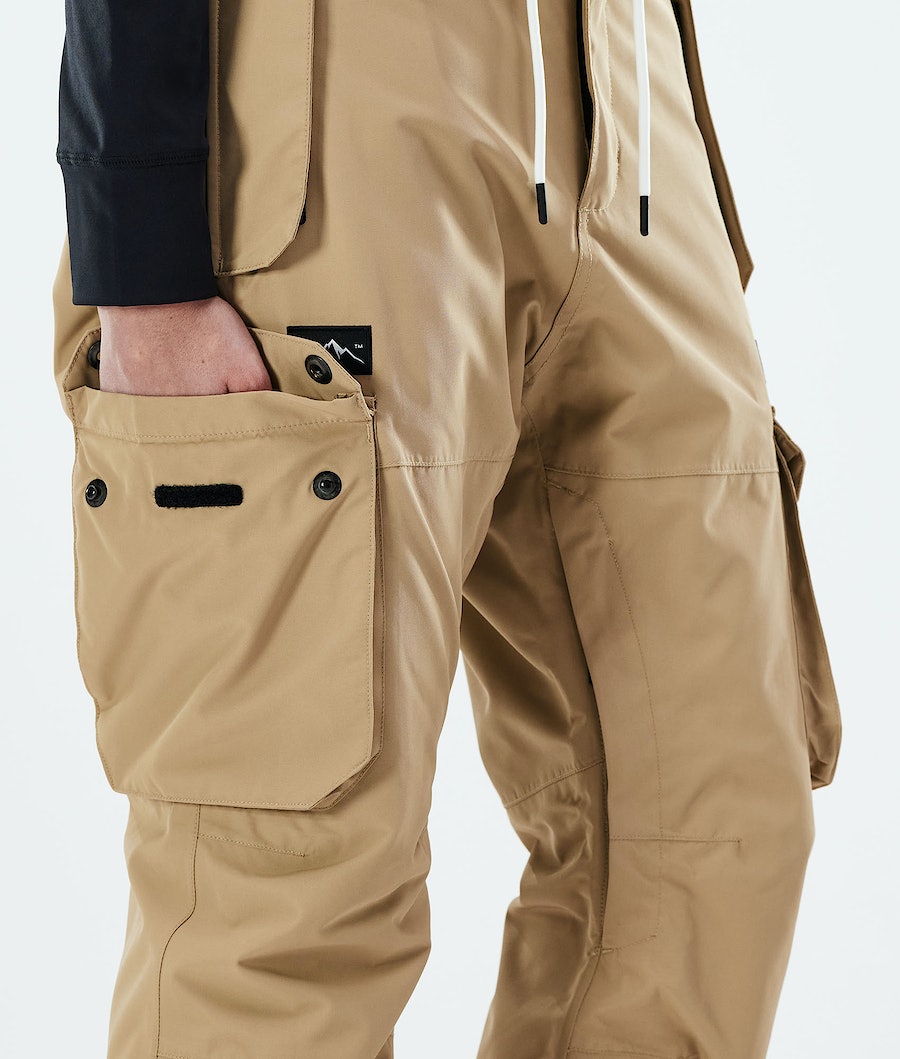 Dope Iconic W 2021 Snowboardhosen Damen Khaki | OM8142057