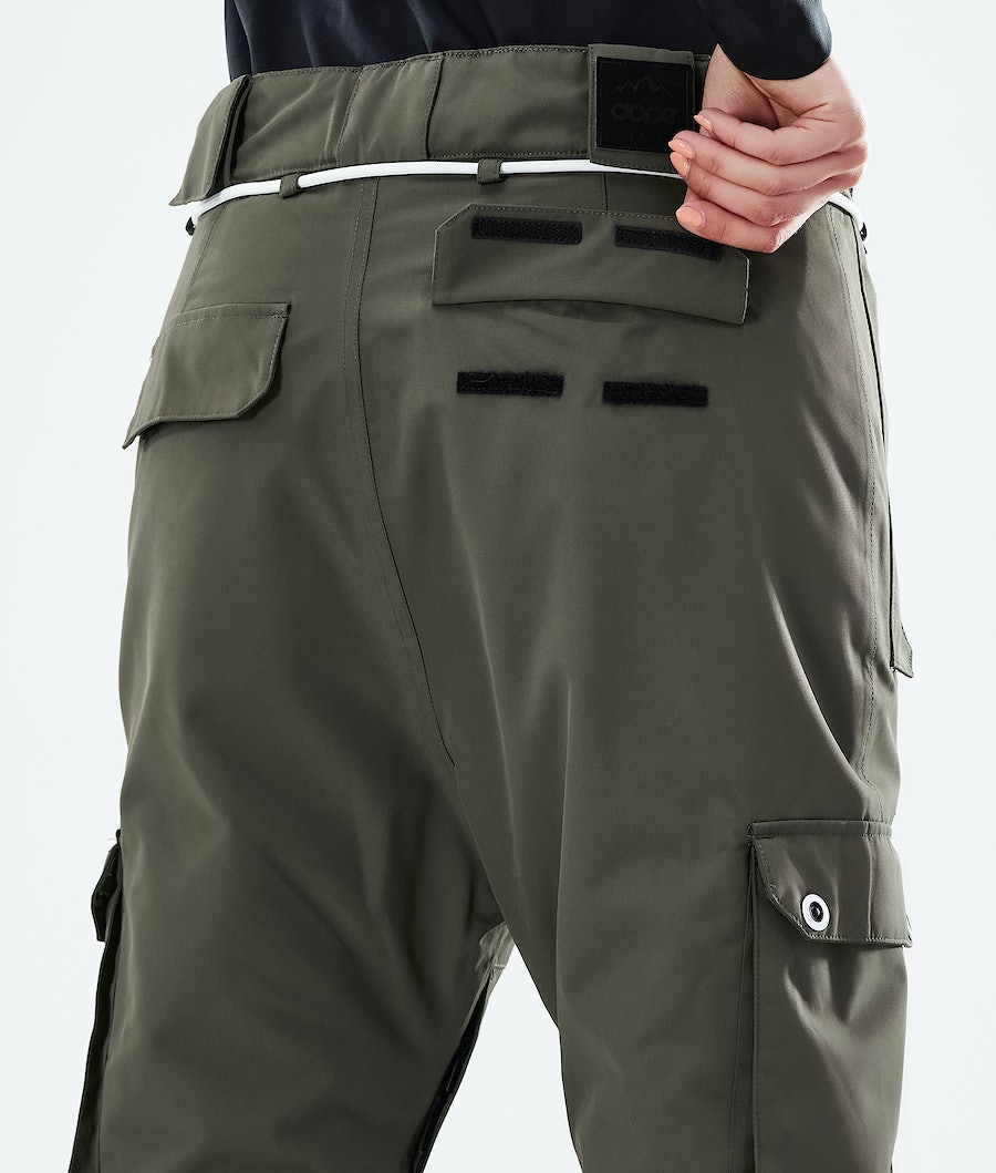 Dope Iconic W 2021 Snowboardhosen Damen Olivgrün Grün | TR9674013