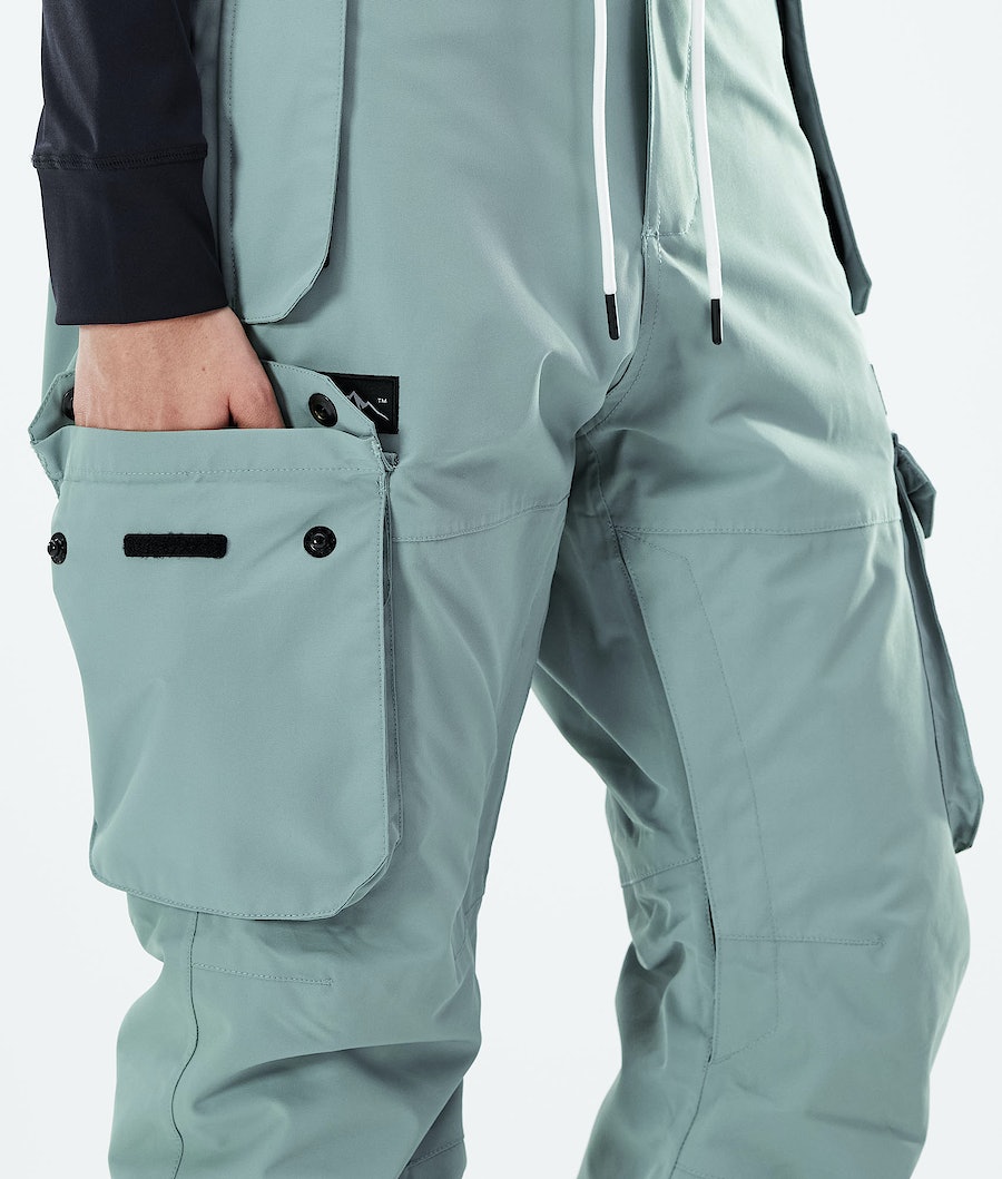 Dope Iconic W 2021 Snowboardhosen Damen Grün | VK0451328