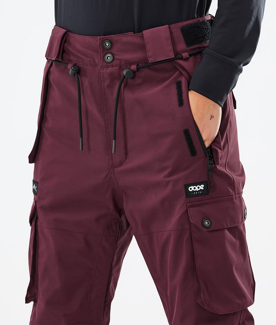 Dope Iconic W Snowboardhosen Damen Bordeaux | SD4376058