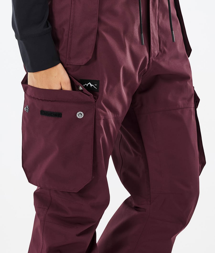 Dope Iconic W Snowboardhosen Damen Bordeaux | SD4376058