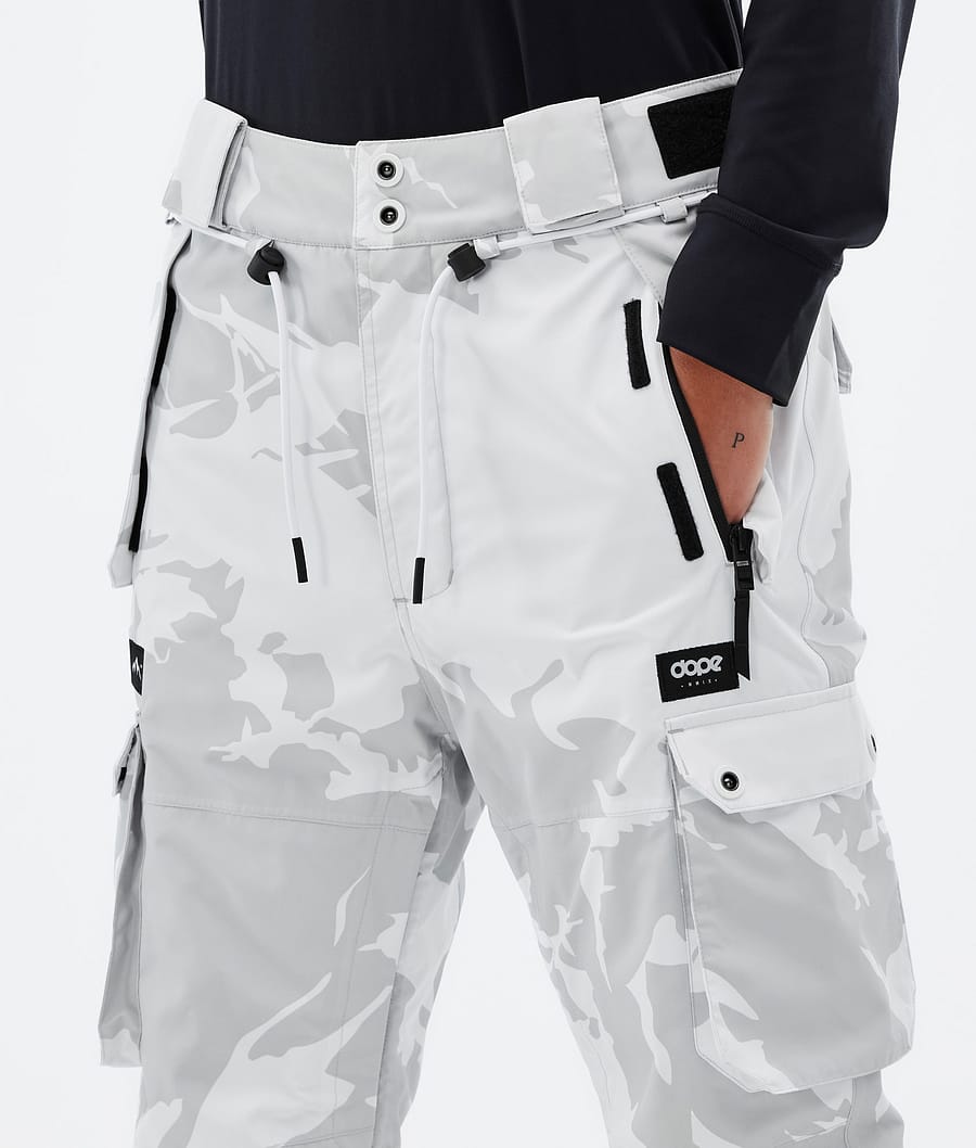 Dope Iconic W Snowboardhosen Damen Grau Camouflage | HY1685930