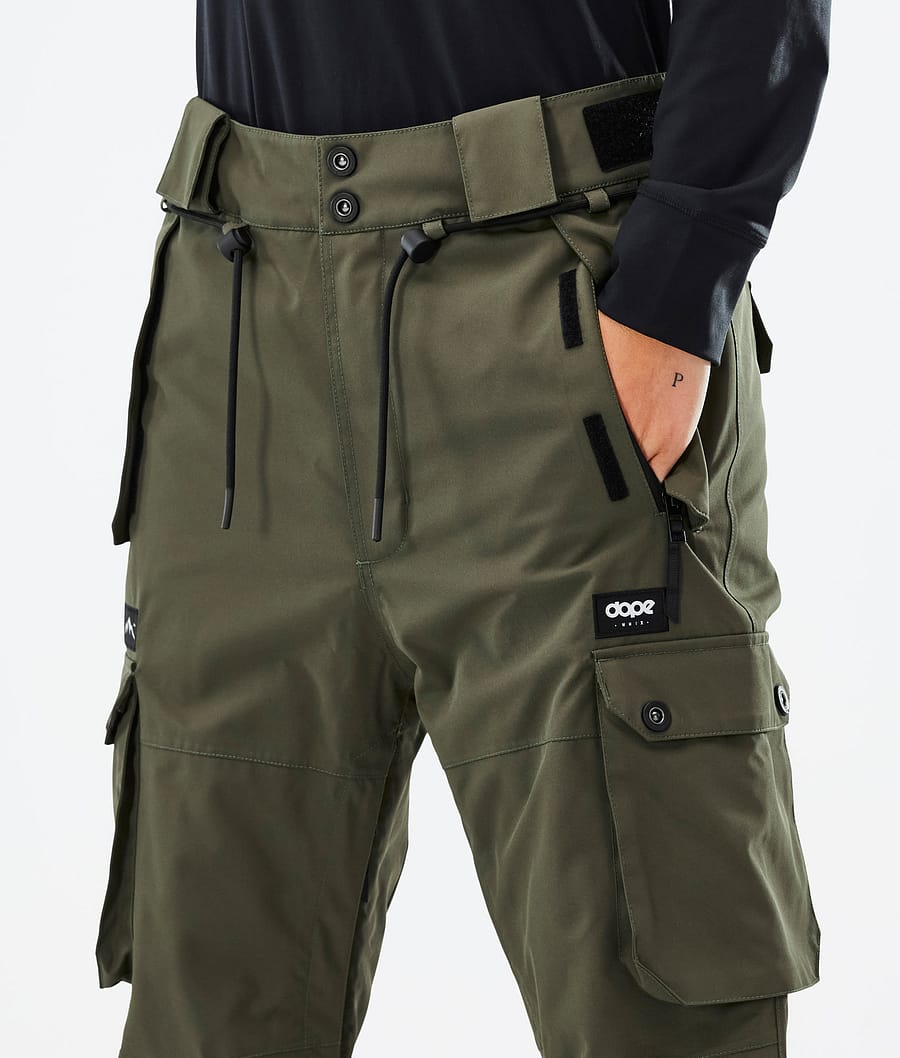Dope Iconic W Snowboardhosen Damen Olivgrün Grün | GJ4761832