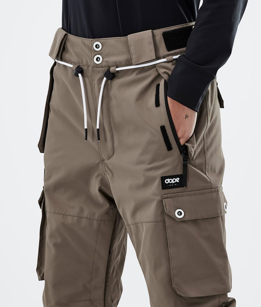 Dope Iconic W Snowboardhosen Damen Tiefesbraun | EX0921835