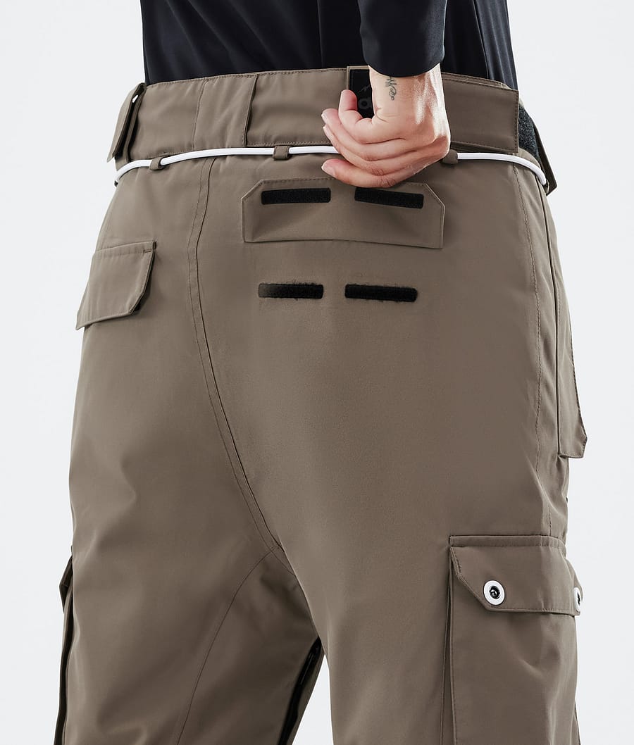 Dope Iconic W Snowboardhosen Damen Tiefesbraun | EX0921835