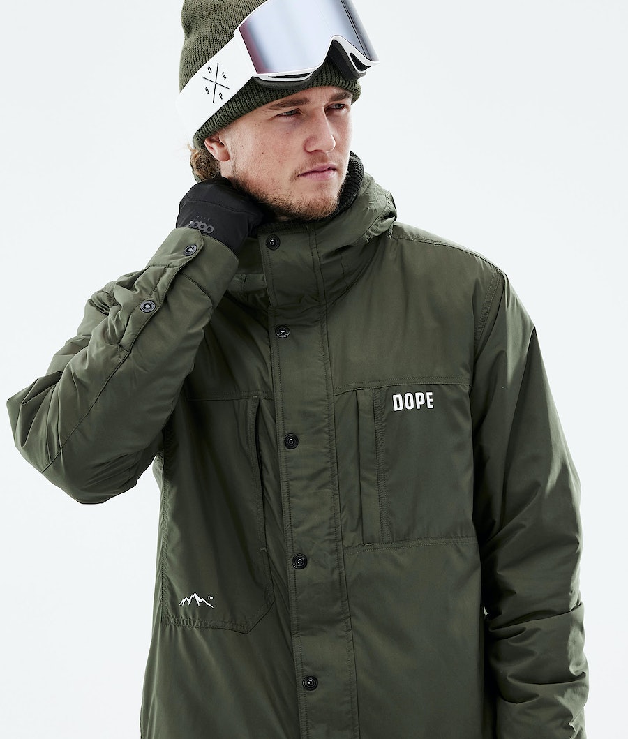 Dope Insulated Snowboardjacke Herren Olivgrün Grün | ZQ3428917