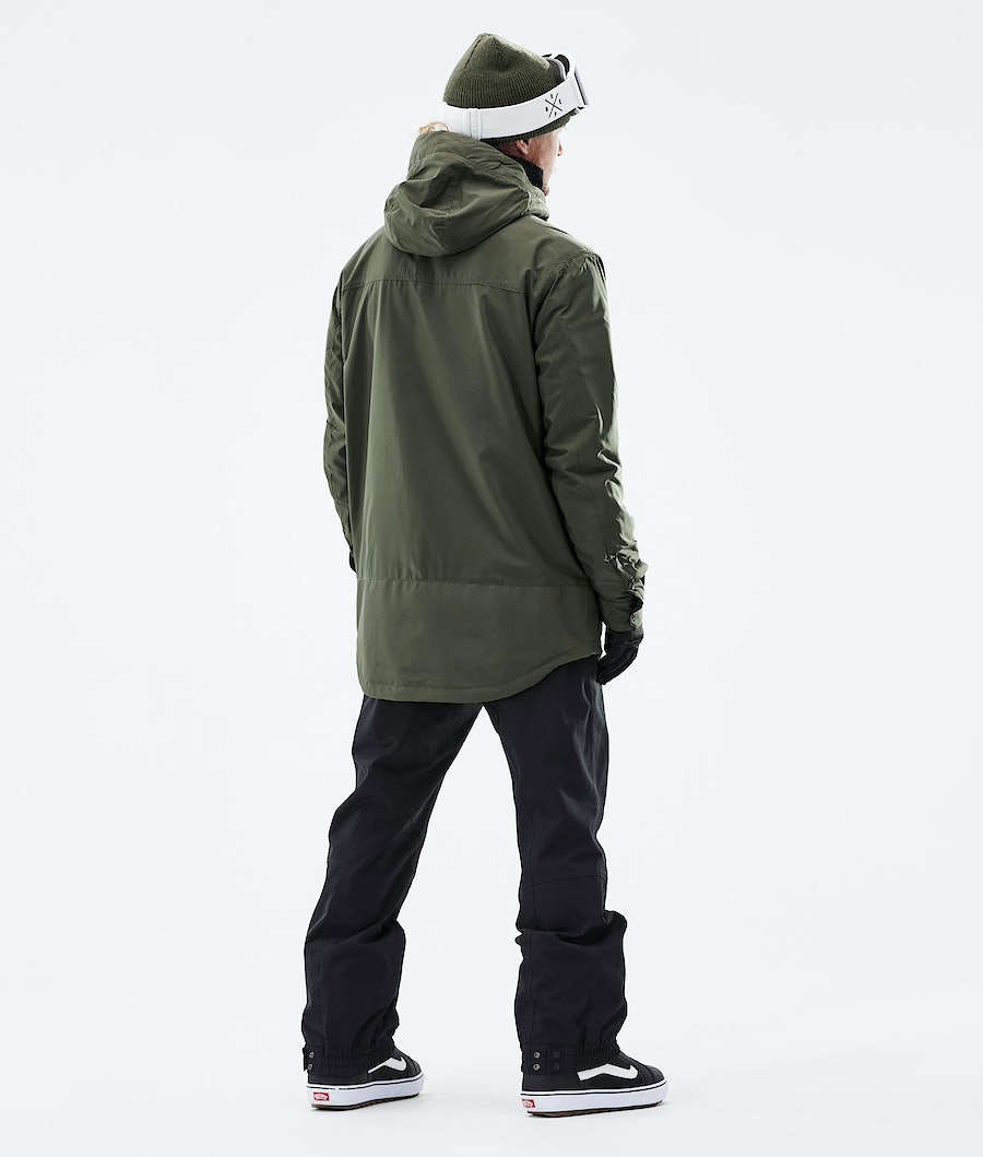 Dope Insulated Snowboardjacke Herren Olivgrün Grün | ZQ3428917