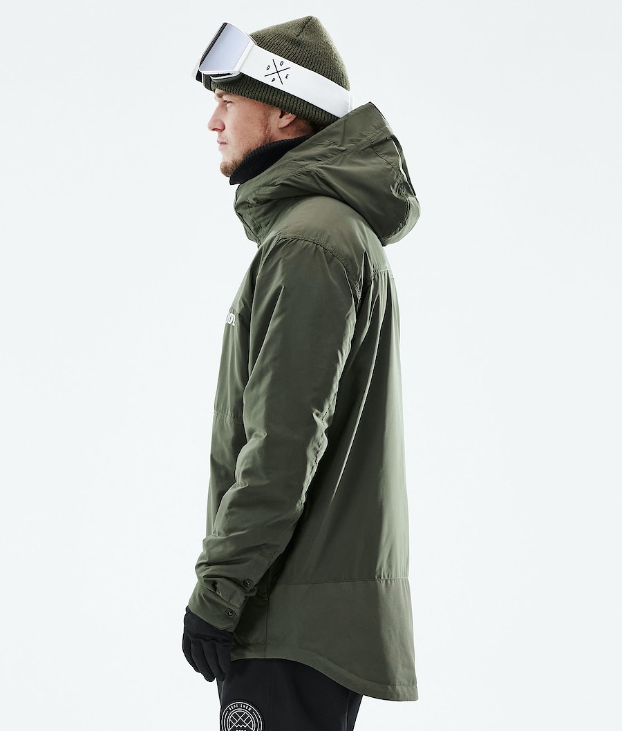 Dope Insulated Snowboardjacke Herren Olivgrün Grün | ZQ3428917