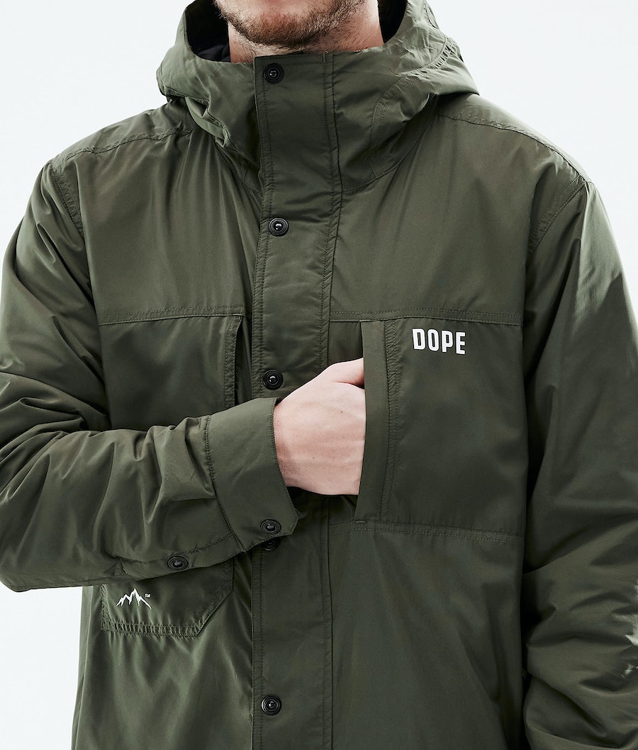Dope Insulated Snowboardjacke Herren Olivgrün Grün | ZQ3428917