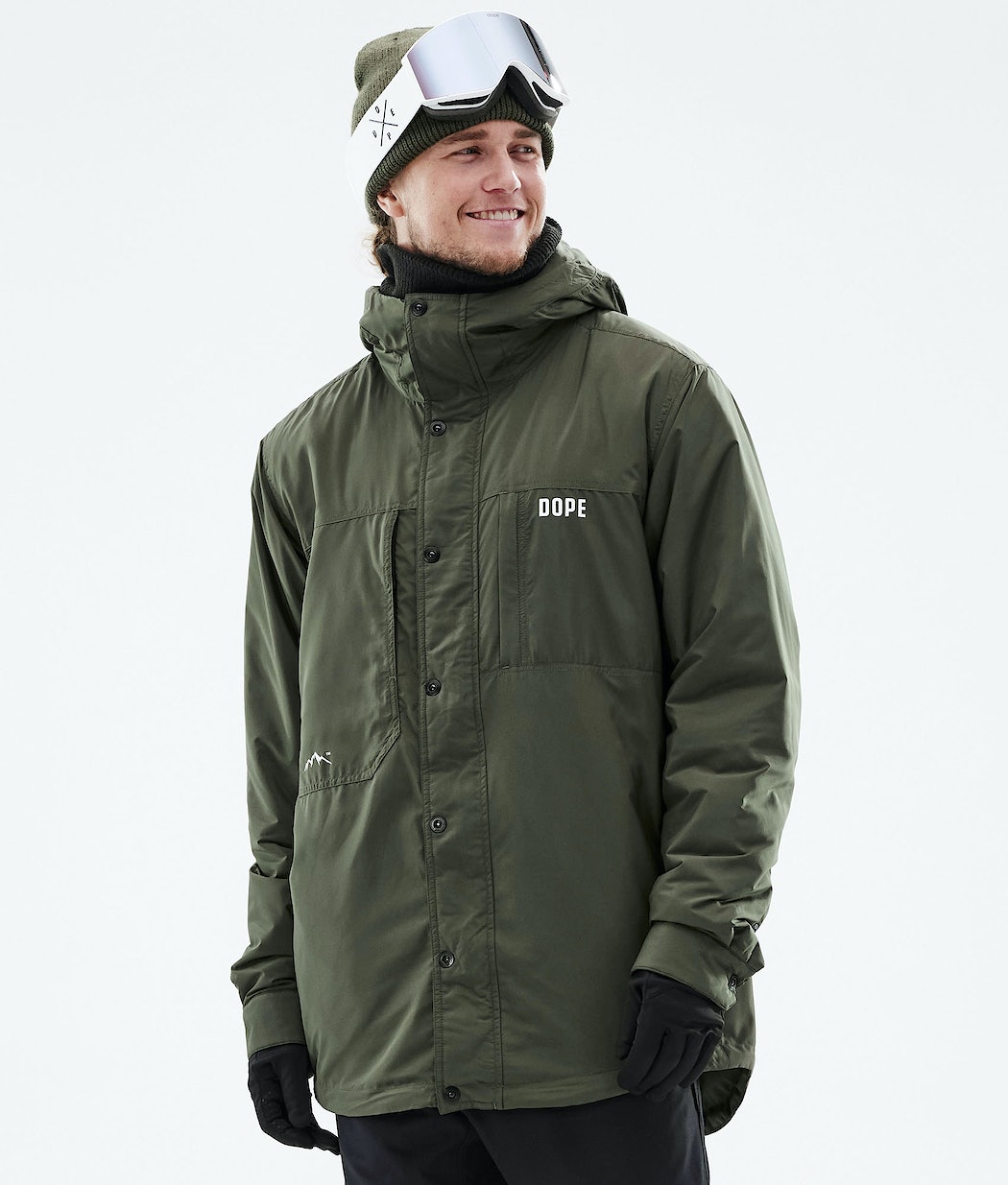Dope Insulated Snowboardjacke Herren Olivgrün Grün | ZQ3428917