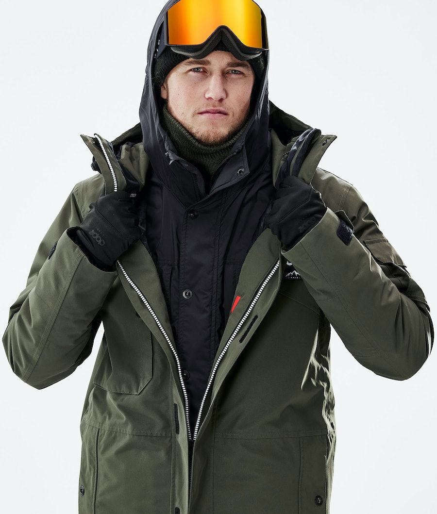 Dope Insulated Snowboardjacke Herren Schwarz | TX6730254
