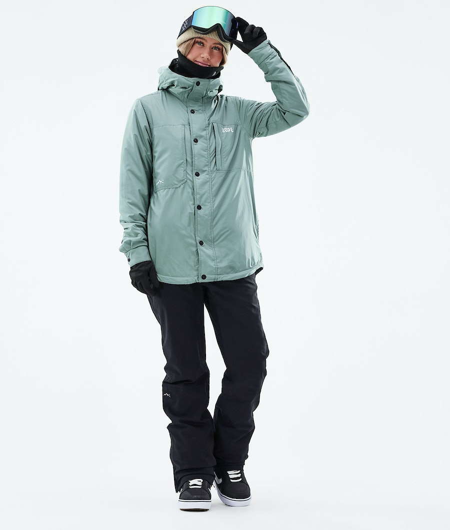 Dope Insulated W Snowboardjacke Damen Grün | GC5341208