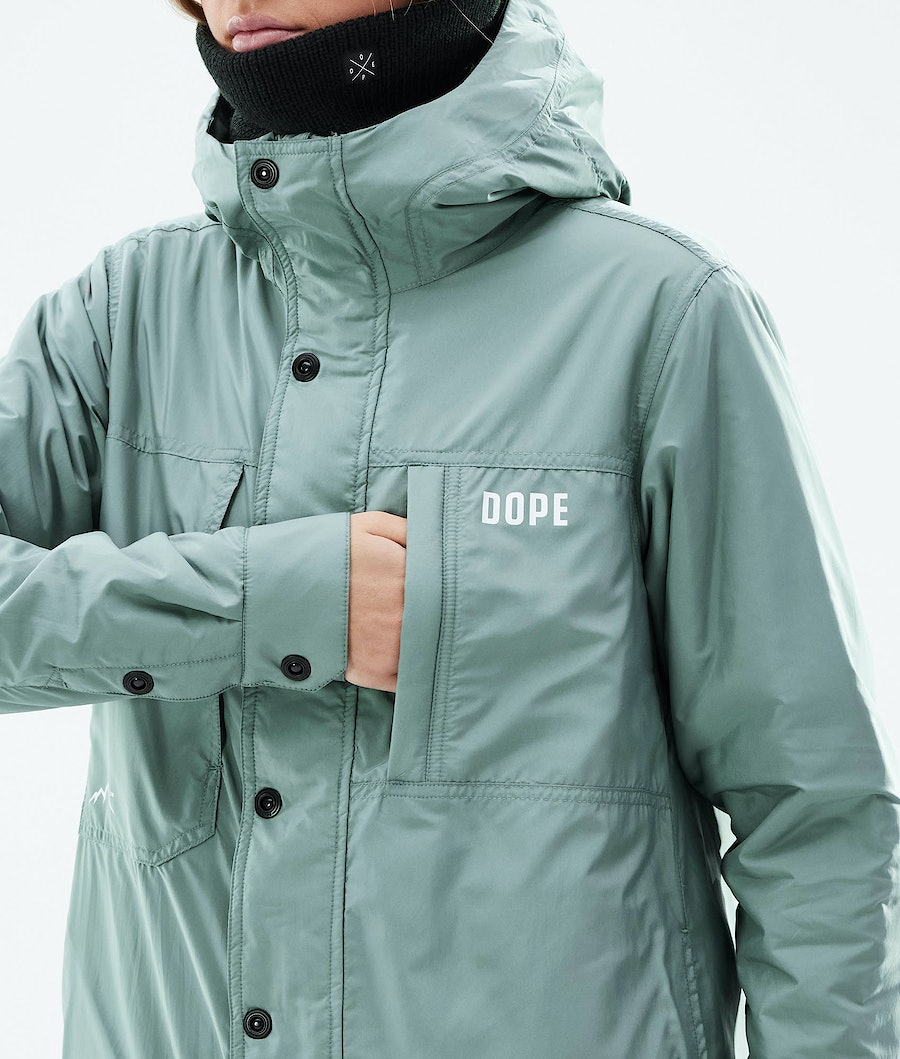 Dope Insulated W Snowboardjacke Damen Grün | GC5341208