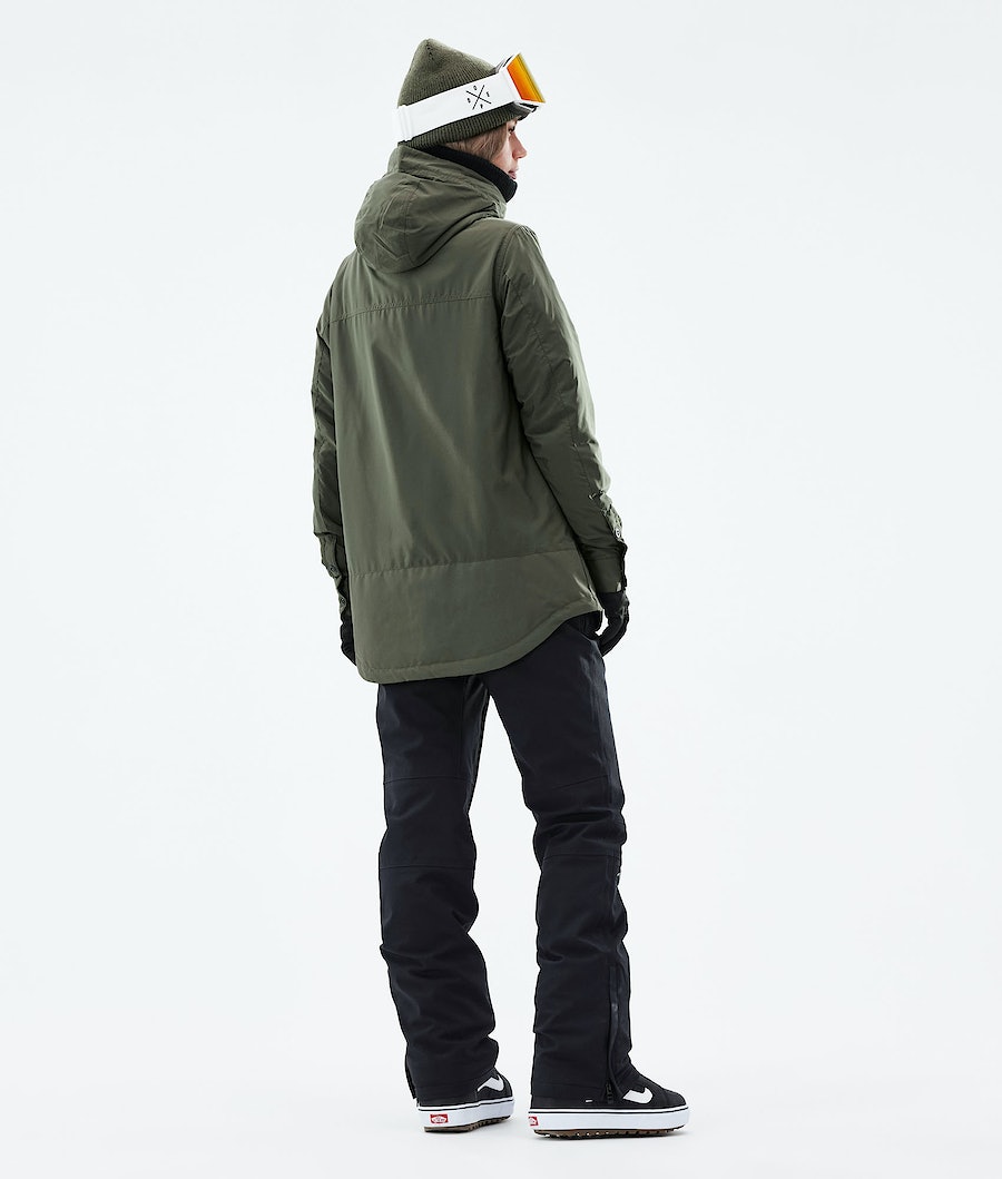 Dope Insulated W Snowboardjacke Damen Olivgrün Grün | IN3051647