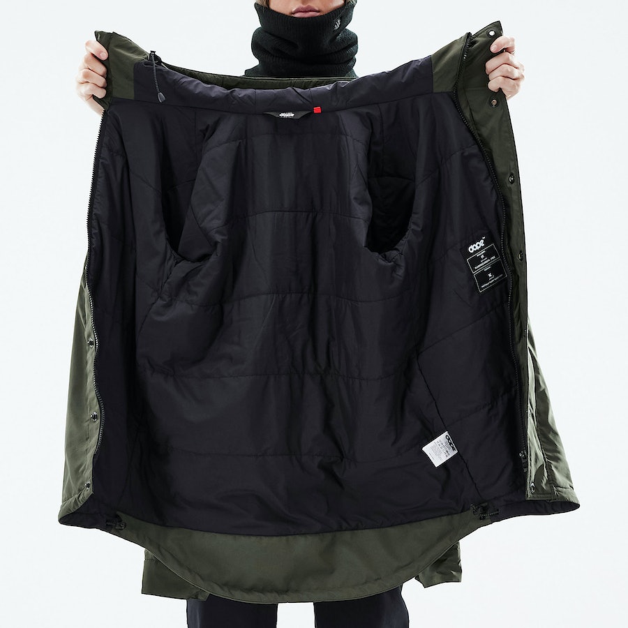 Dope Insulated W Snowboardjacke Damen Olivgrün Grün | IN3051647