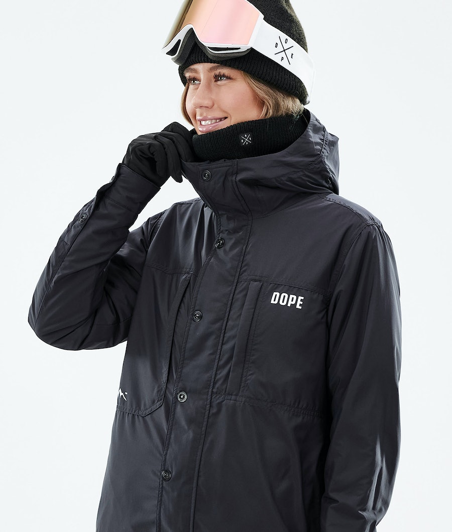 Dope Insulated W Snowboardjacke Damen Schwarz | JO2679845