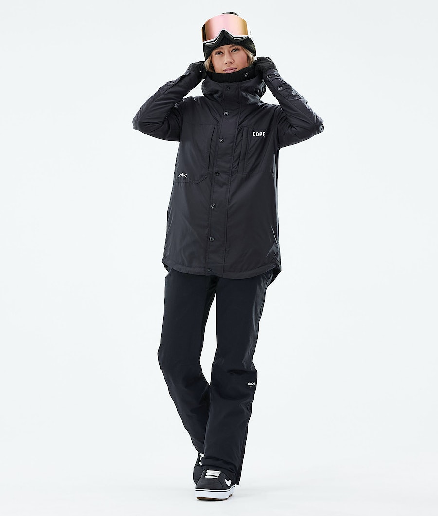 Dope Insulated W Snowboardjacke Damen Schwarz | JO2679845