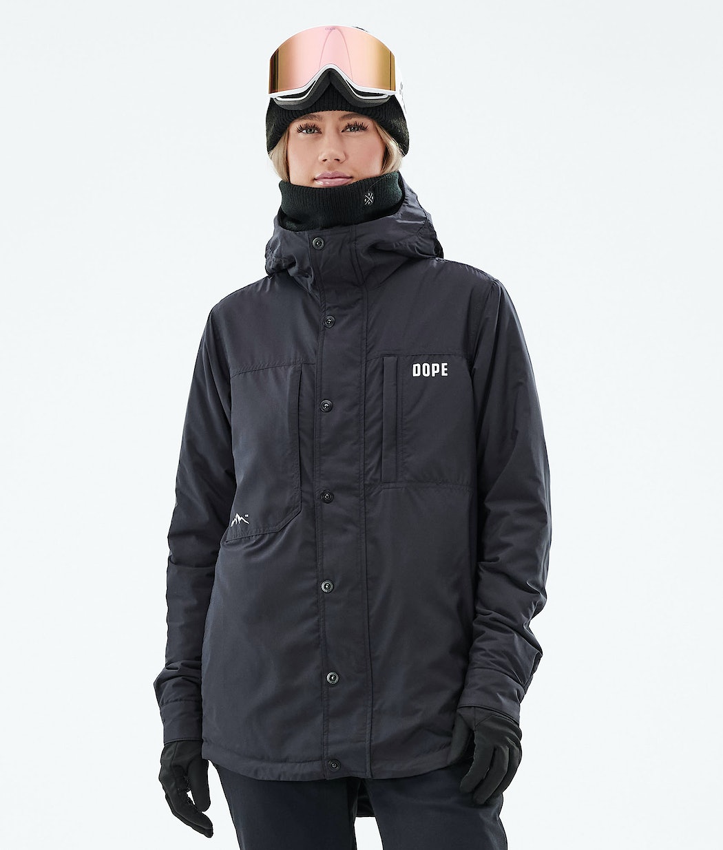 Dope Insulated W Snowboardjacke Damen Schwarz | JO2679845