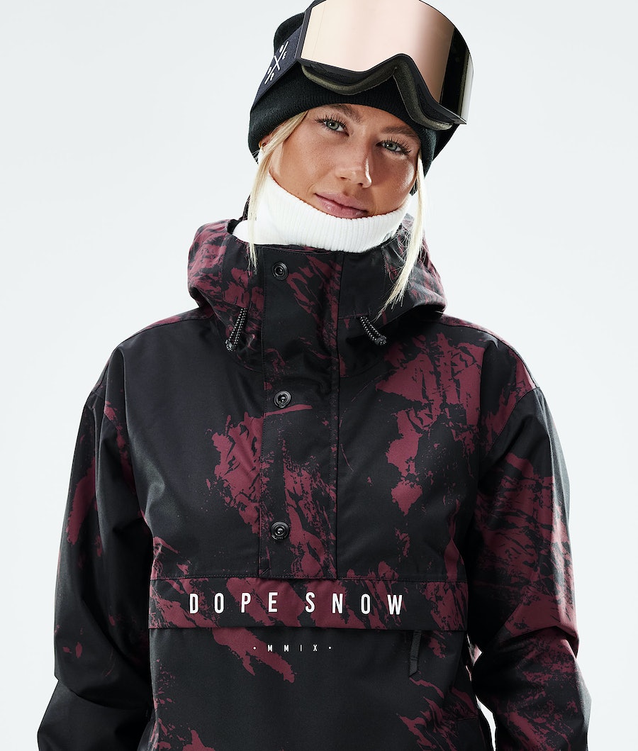 Dope Legacy W 2021 Snowboardjacke Damen Bordeaux | OM6910245
