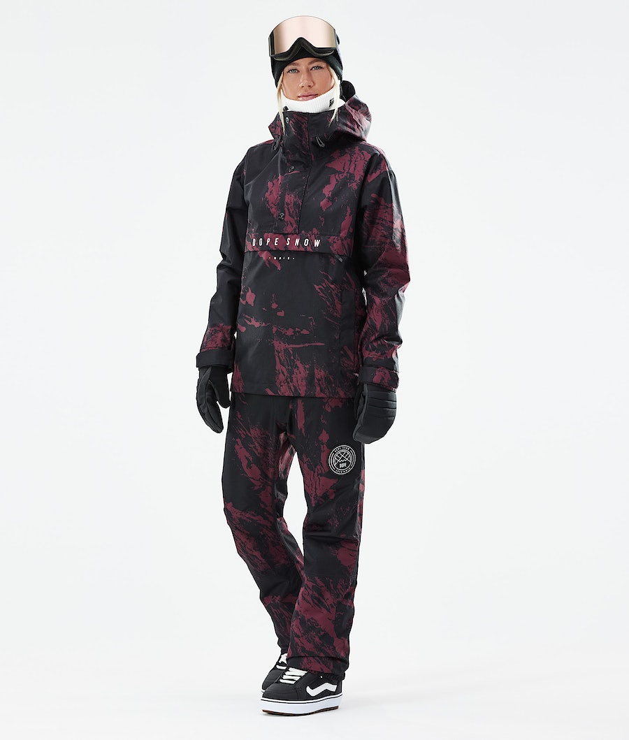 Dope Legacy W 2021 Snowboardjacke Damen Bordeaux | OM6910245