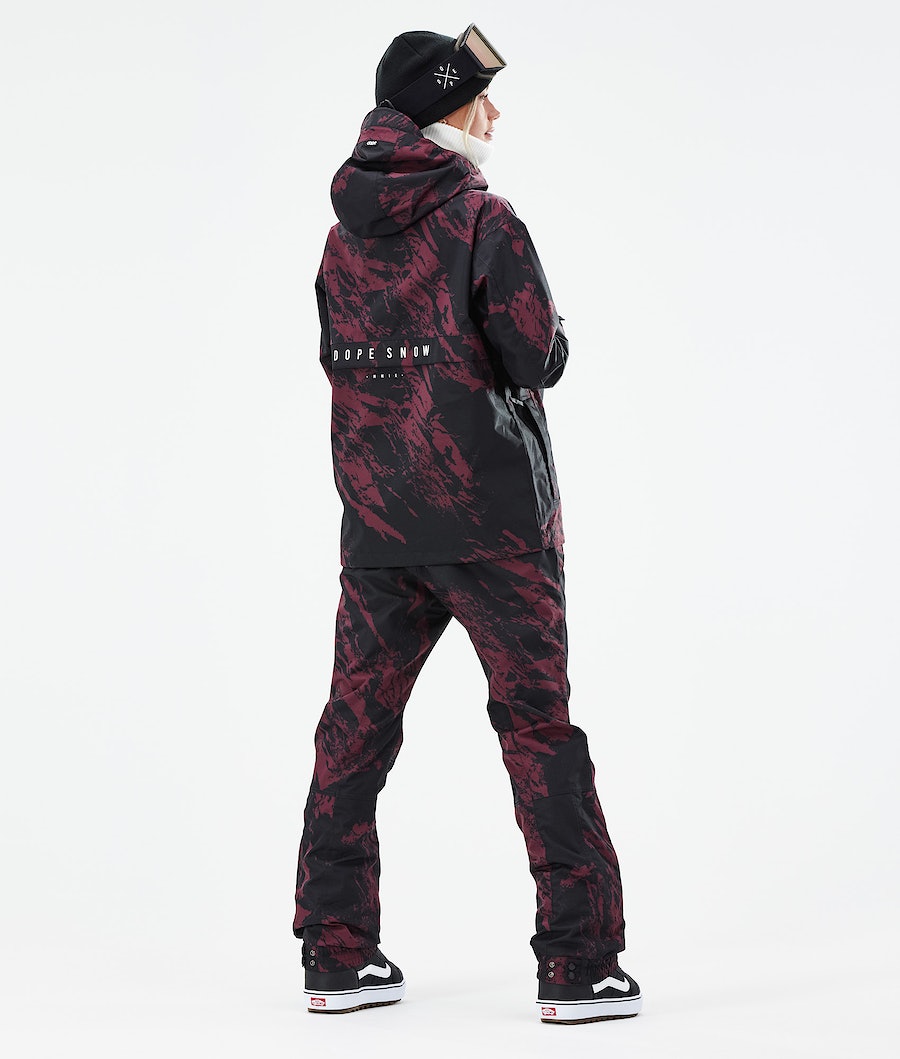 Dope Legacy W 2021 Snowboardjacke Damen Bordeaux | OM6910245