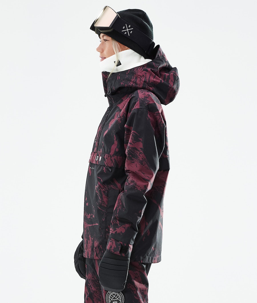 Dope Legacy W 2021 Snowboardjacke Damen Bordeaux | OM6910245