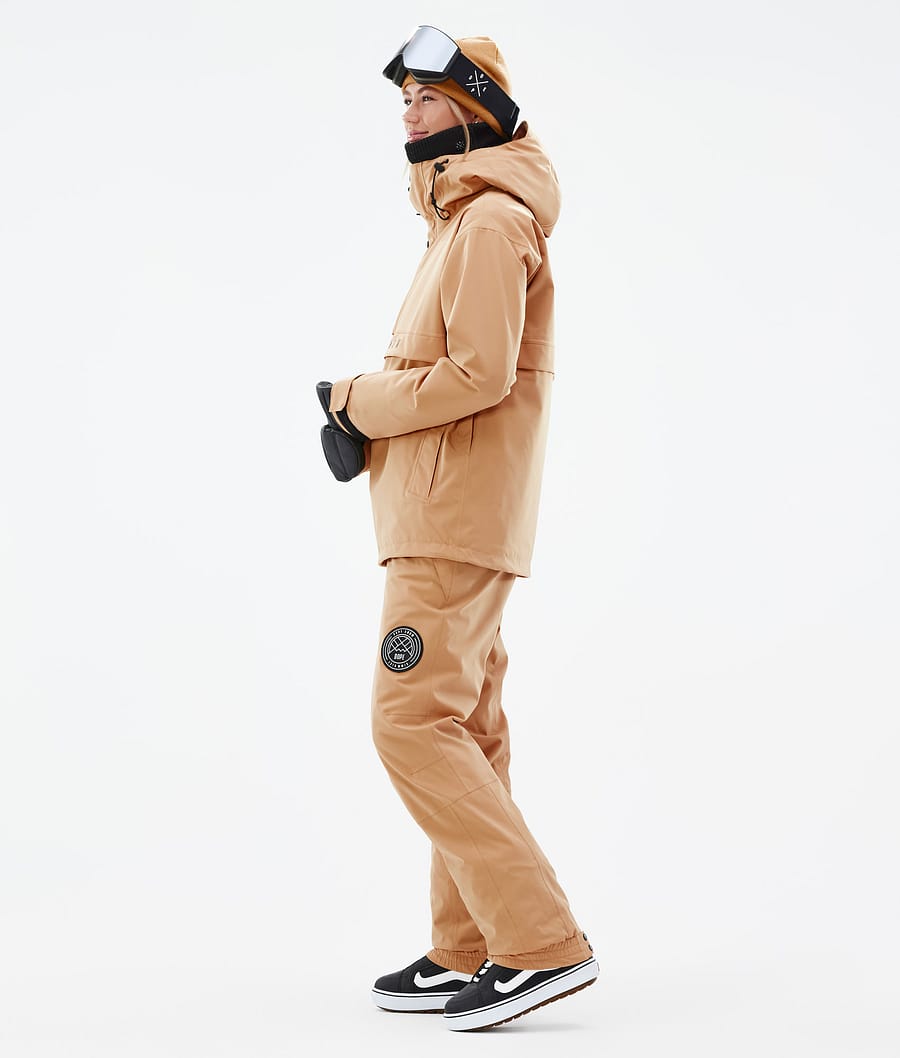 Dope Legacy W Snowboardjacke Damen Khaki Gelb | HX4957820