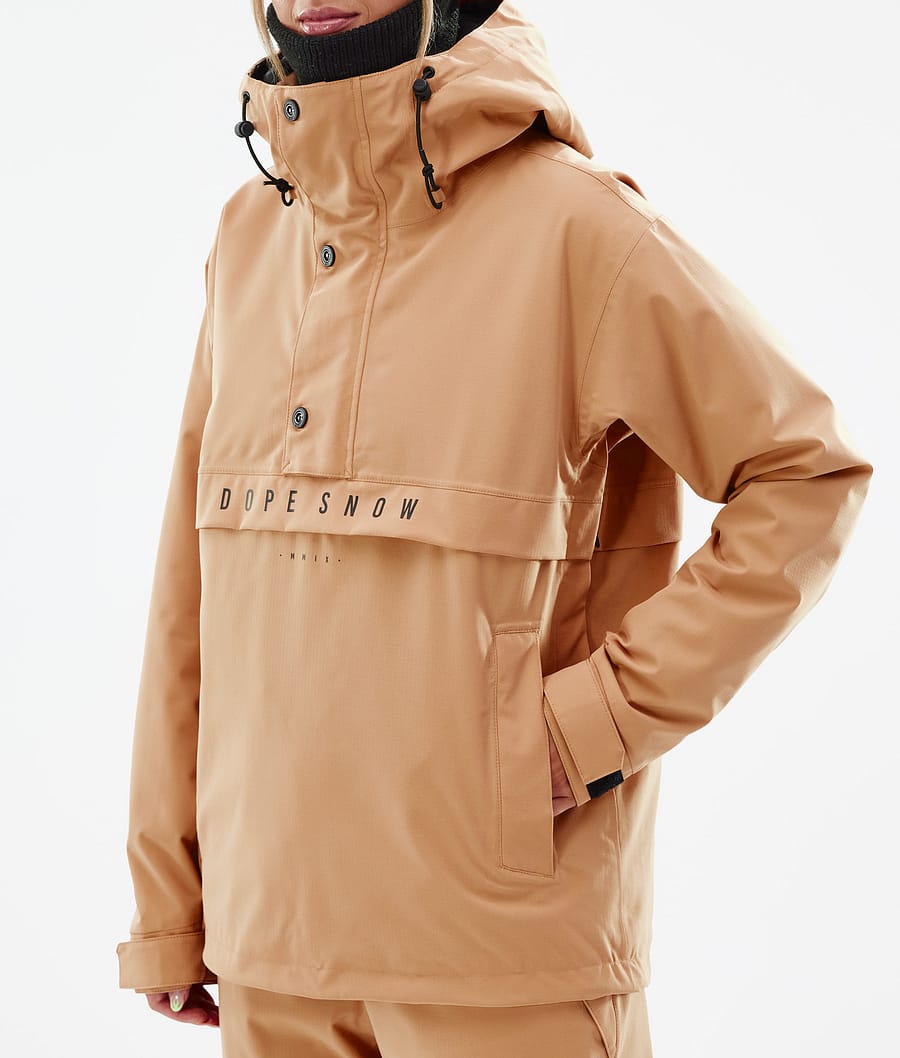 Dope Legacy W Snowboardjacke Damen Khaki Gelb | HX4957820